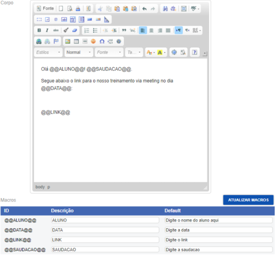 Email Body