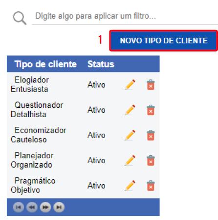 Add Customer Type